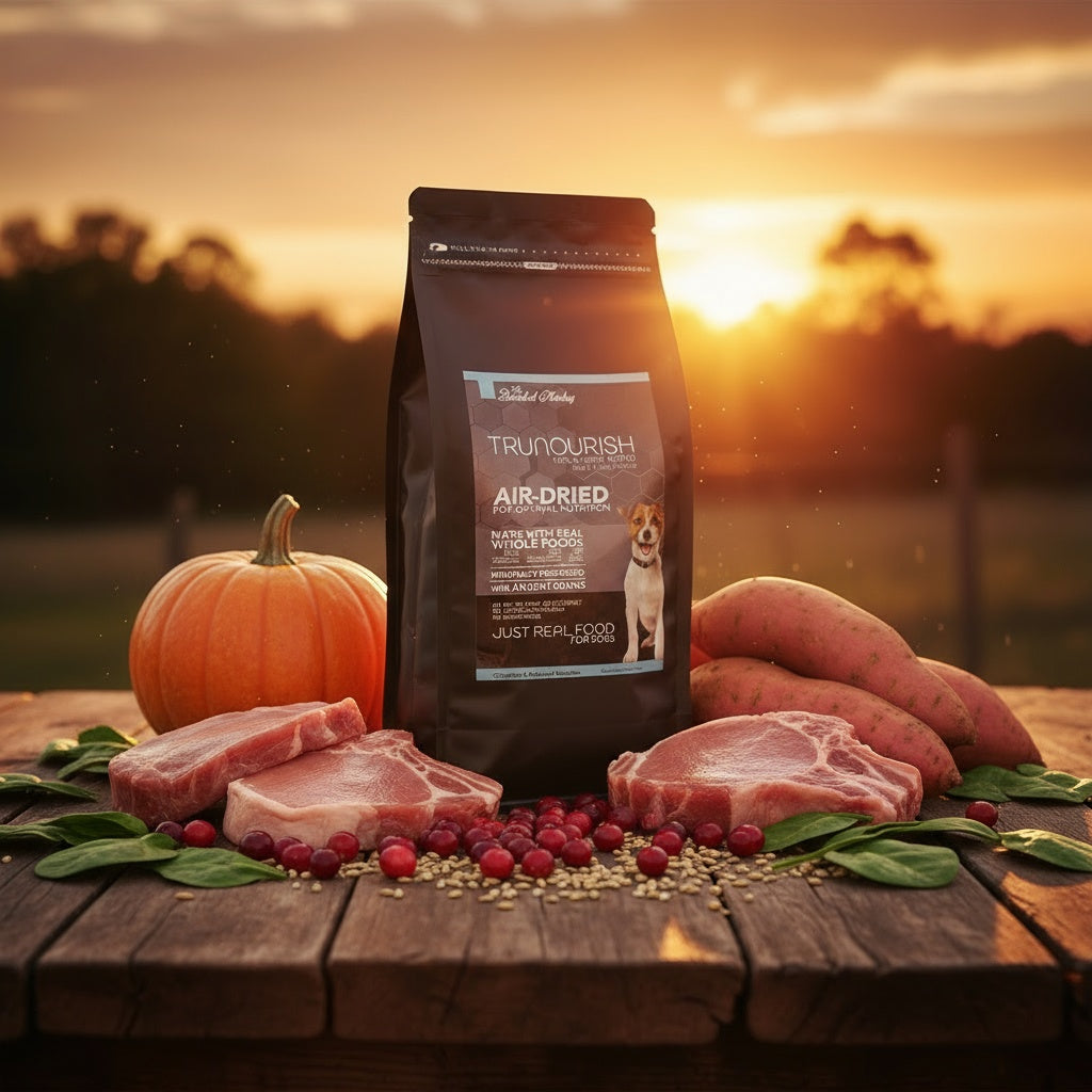 Pork & Sweet Potato Air-Dried Dog Food 24 OZ Bag